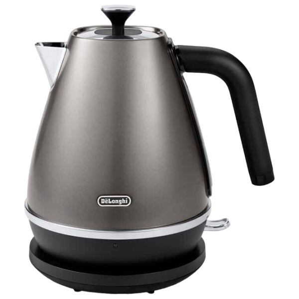 Электрочайник DeLonghi KBIN2001.TB 1.7л / Закрытая спираль / Титан photo 1