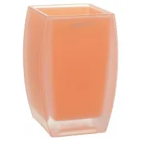 Pahar pentru periuțe de dinți Spirella Freddo Polistiren/ Peach/ Pe masă