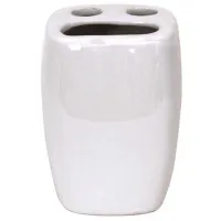 Pahar pentru periuțe de dinți Tendance 40513 Ceramică/ White/ Pe masă