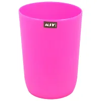 Pahar pentru periuțe de dinți MSV 52244 Polipropilenă/ Pink/ Pe masă