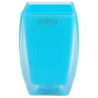 Стакан для зубных щёток Spirella Freddo Полистирол/ Светло-синий/ На столе