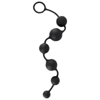 Анальные шарики Black Velvets Anal Beads 05192000000 (6шарика) Черный