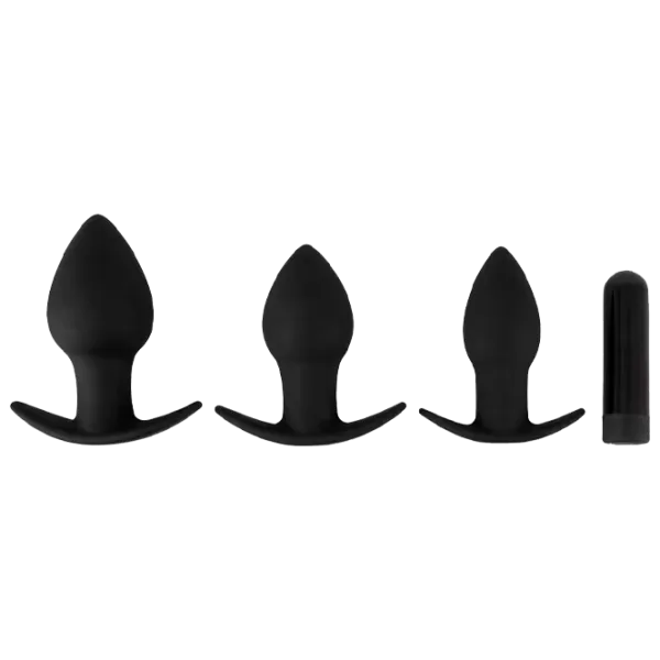Анальная игрушка Black Velvets Butt Plug 05563510000 Черный photo 1 Анальная игрушка Black Velvets Butt Plug 05563510000 Черный photo 1