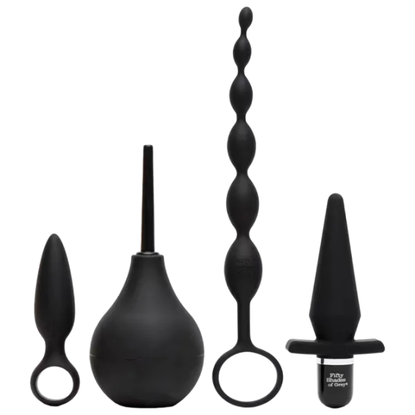 Анальная игрушка Fifty Shades of Grey Pleasure Overload Take it Slow Черный photo 1