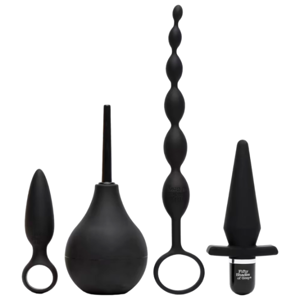 Анальная игрушка Fifty Shades of Grey Pleasure Overload Take it Slow Черный photo 1