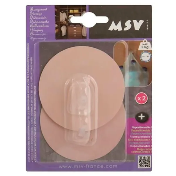 Крючки для ванной MSV 41000 Пластик photo 1