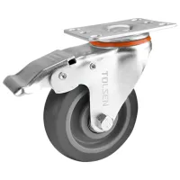 Roată Tolsen 62918 100 mm/ Rotativă/ Cărucioare