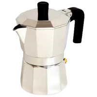 Гейзерная кофеварка Pinti Capri 35095 0.3л / Алюминий / Нержавеющая сталь