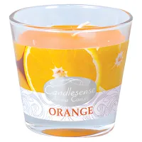 Свеча Zniczplast 45347 Апельсин/ Жидкий парафин
