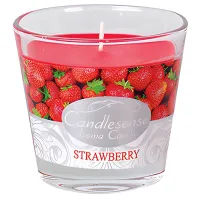 Свеча Zniczplast 45348 Клубника/ Жидкий парафин