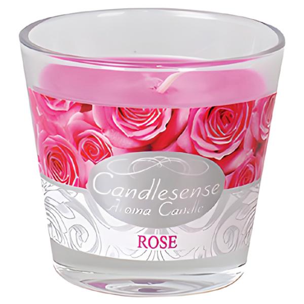 Lumânare Zniczplast 45349 Rose/ Parafină lichidă photo 1 Lumânare Zniczplast 45349 Rose/ Parafină lichidă photo 1