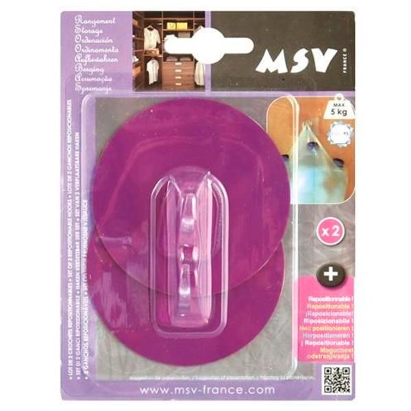 Крючки для ванной MSV 40999 Пластик photo 1