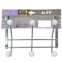 Cuier de baie MSV 53692 Metal