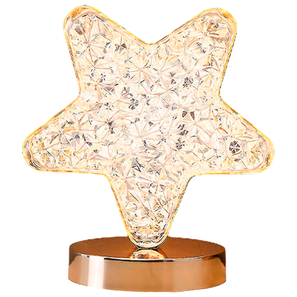 Lampă de noapte Desk lamp Star Stejar Auriu photo 1