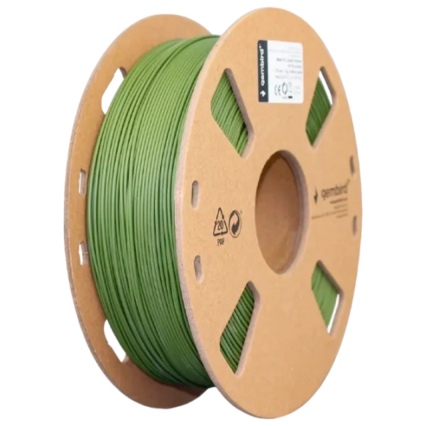Filament Gembird 3DP-PLA-01-MTMG Green photo 1