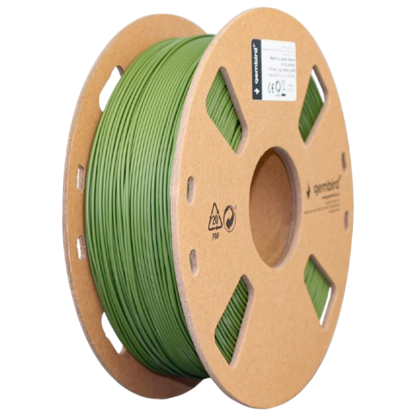 Filament Gembird 3DP-PLA-01-MTMG Green photo 1