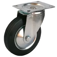 Roată Euromaster 4001-125 125 mm/ Rotativă/ Cărucioare