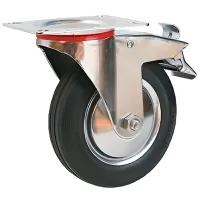 Колесо Euromaster 4003-100 100 мм/ Поворотное/ Тележек