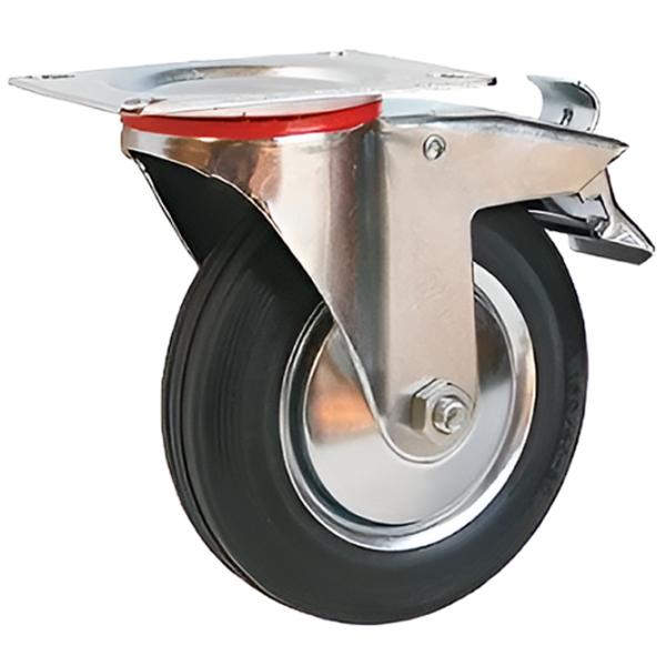 Колесо Euromaster 4003-160 160 мм/ Поворотное/ Тележек photo 1