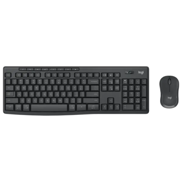 Клавиатура и Мышь Logitech MK370 Беспроводные/ Графитовый photo 1