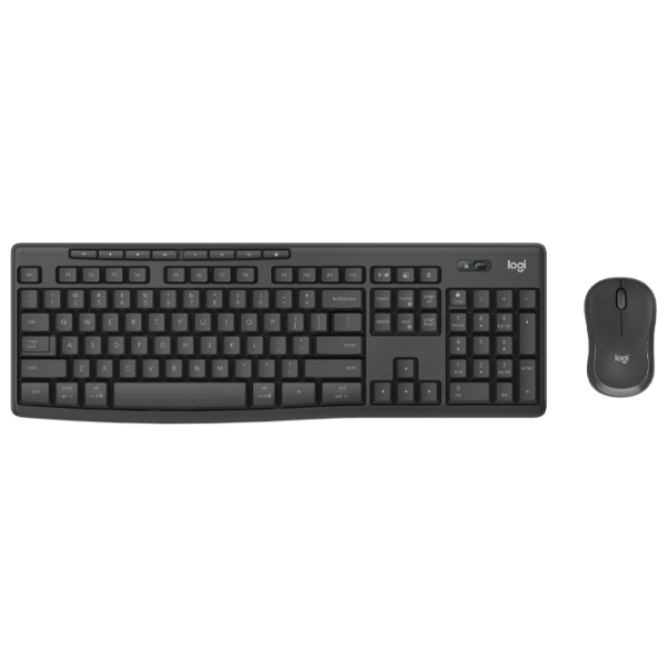 Клавиатура и Мышь Logitech MK370 Беспроводные/ Графитовый photo 1