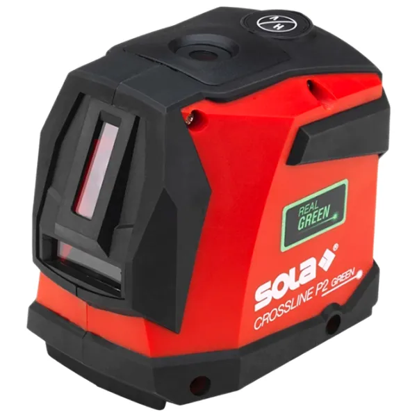 Лазерный нивелир Sola Crossline P2 Green 71013901 линейный/ Аккумулятор photo 1