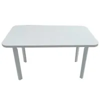 Кухонный стол раскладной Magnus Wenus 2P Ламинат/ Белый