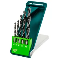 Набор сверл Verto 60H802 Cталь