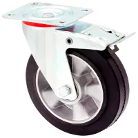 Колесо Euromaster b-q01 152 160 мм/ Поворотное/ Тележек