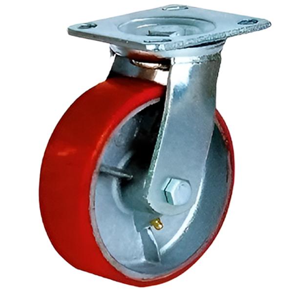 Колесо Euromaster 1043-125 125 мм/ Поворотное/ Тележек photo 1