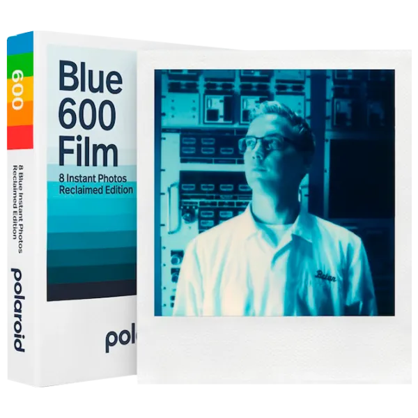 Hârtie foto pentru Polaroid 600 (8buc.) Color/ Blue photo 1 Hârtie foto pentru Polaroid 600 (8buc.) Color/ Blue photo 1