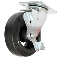 Колесо Euromaster 1084-125 125 мм/ Поворотное/ Тележек