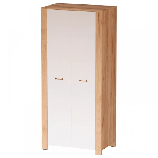 Гардероб Классический ML-Mobila Vega № 4 90 x 54см x 200 / ЛДСП / Дуб Крафт Белый  photo 1 Гардероб Классический ML-Mobila Vega № 4 90 x 54см x 200 / ЛДСП / Дуб Крафт Белый  photo 1