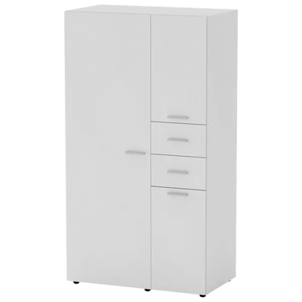 Dulap Clasic KompaniT 1062614002 111 x 61.9 x 202.8 / PAL / Nimfeia Alb photo 1 Dulap Clasic KompaniT 1062614002 111 x 61.9 x 202.8 / PAL / Nimfeia Alb photo 1