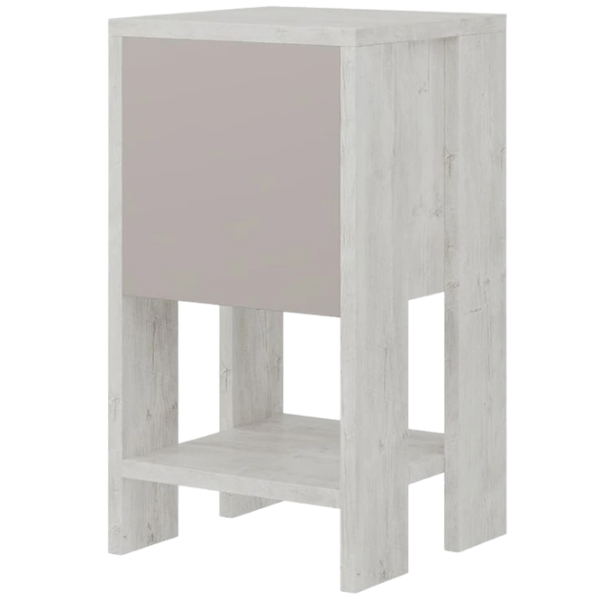 Noptiere Showdeko EMA 55 x 30 x 30/ PAL/ White photo 1 Noptiere Showdeko EMA 55 x 30 x 30/ PAL/ White photo 1
