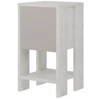 Тумбочки Showdeko EMA 55см x 30см x 30см/ ЛДСП/ White