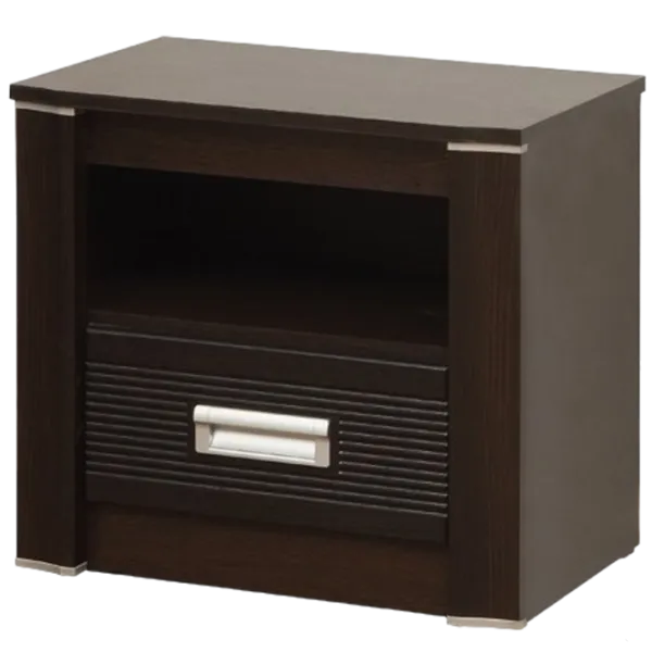 Тумбочки Olmeco STELLA 06.237 49.4см x 55см x 36.4см/ ЛДСП/ Темно коричневый photo 1