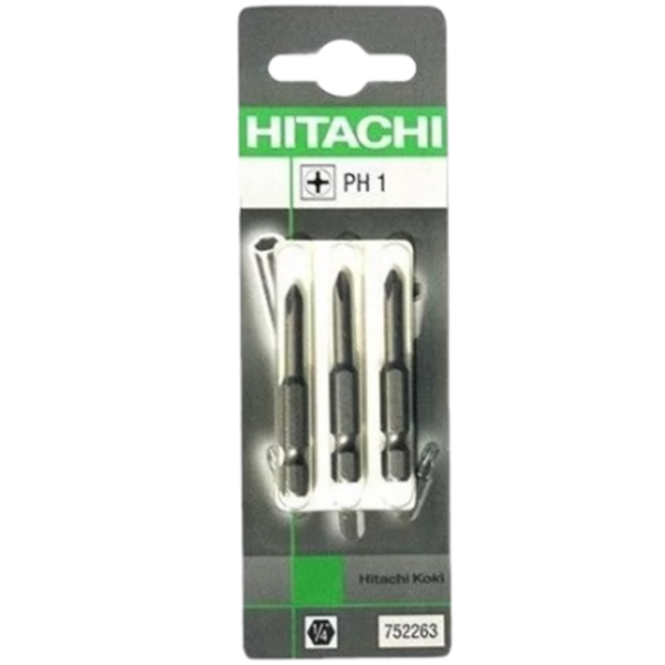 Набор бит Hikoki 752263 Количество в наборе - 3 photo 1
