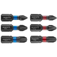 Набор бит Graphite 56H540 Количество в наборе - 6