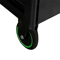 Roată JBM 15040 125 mm/ Fixă/ Pentru dulapuri cu instrumente