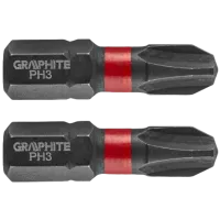 Набор бит Graphite 56H502 Количество в наборе - 2