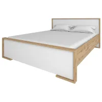 Кровать Sokme Francesca 160 x 200 см/ ЛДСП/ Дуб вотан