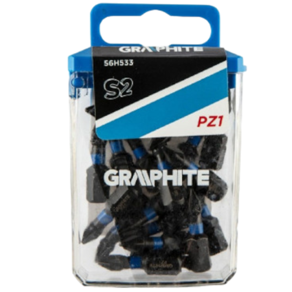 Набор бит Graphite 56H533 Количество в наборе - 20 photo 1