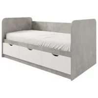 Pat pentru copii ML-Mobila Iunior 80 x 160 cm/ PAL/ Atelier Light