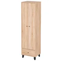 Шкаф Классический KompaniT 17 50 x 40см x 180 / ЛДСП / Дуб Сонома