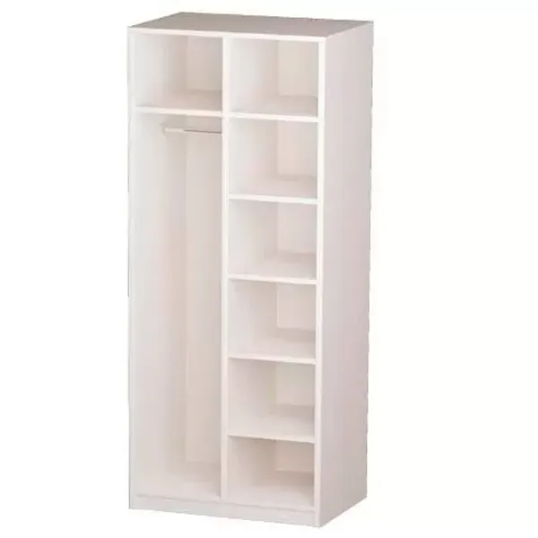 Dulap pentru haine Clasic Olmeko Gabriella  80 x 43.4 x 227.8 / PVC / Crema Woodline photo 1