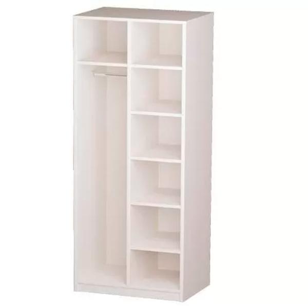 Dulap pentru haine Clasic Olmeko Gabriella  80 x 43.4 x 227.8 / PVC / Crema Woodline photo 1