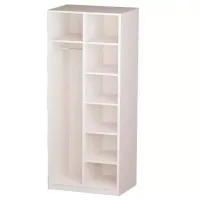 Dulap pentru haine Clasic Olmeko Gabriella  80 x 43.4 x 227.8 / PVC / Crema Woodline