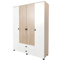 Шкаф Прямая ML-Mobila Rio Nr5 160 x 58см x 210 / ЛДСП / Дуб Сонома