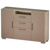 Comodă ML-Mobila York 120 x 40 x 40/ PAL/ Stejar sonoma